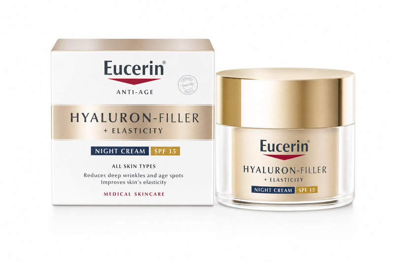EUCERIN HYALURON-FIL+ELAST.den.krémSPF15 50ml 2022