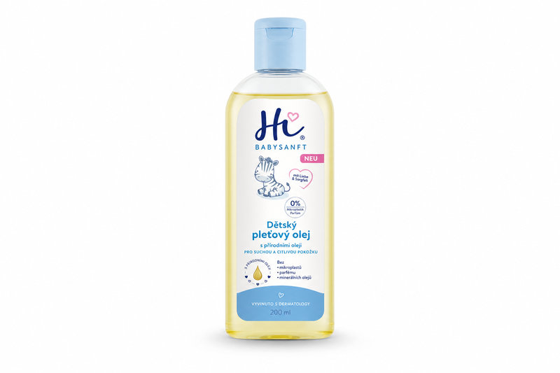 HI BABYSANFT Dětský pleťový olej 200ml