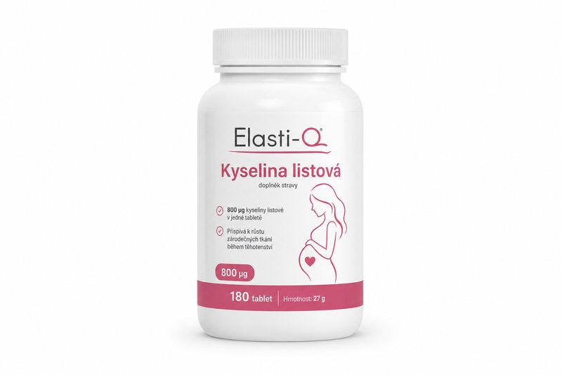 Elasti-Q Kyselina listová 800 tbl.180
