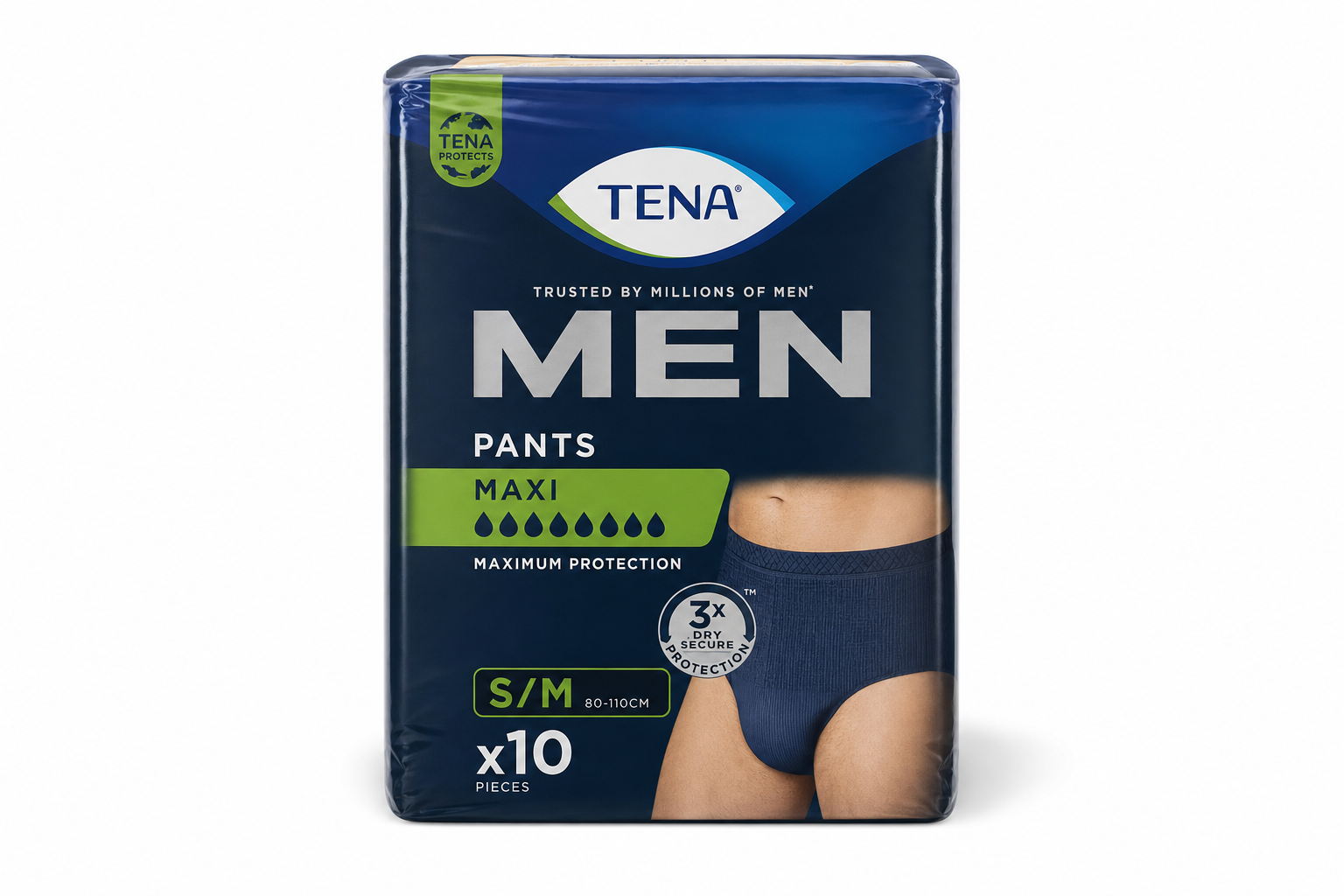 Tena navl.kalh.Men Pants PU Maxi S/M 10ks