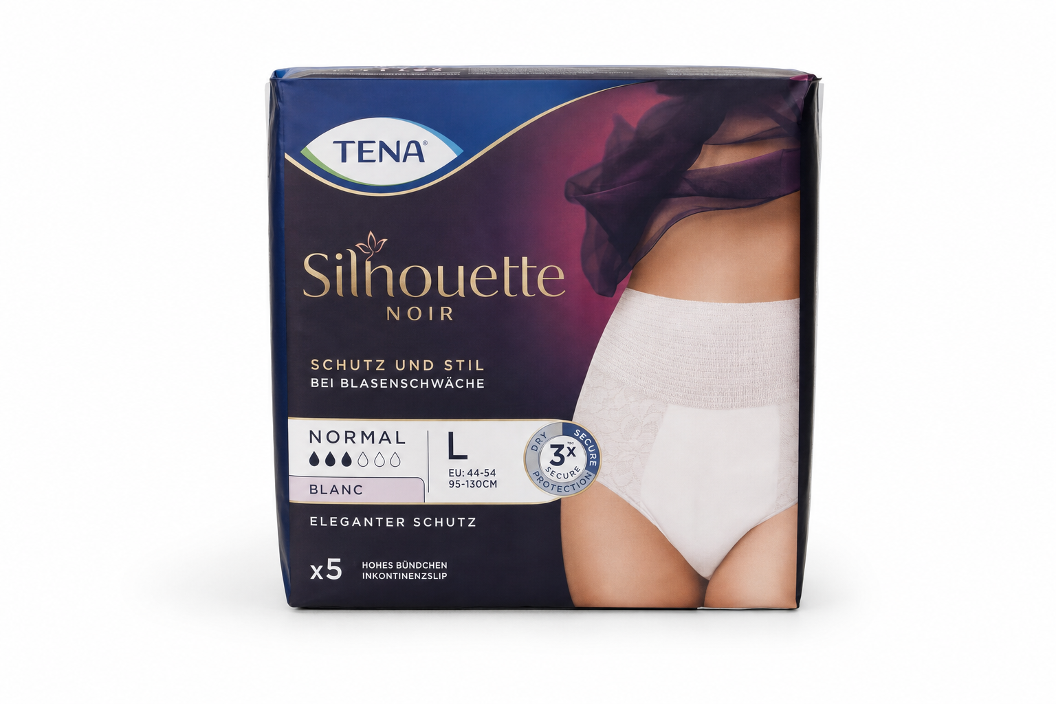 Tena navl.kalh.Silhouette Normal Blanc L 5ks
