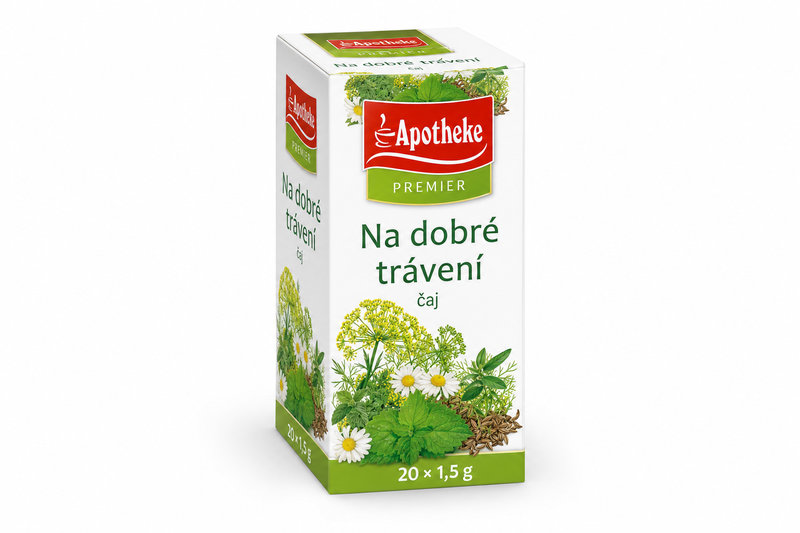 Čaj Apotheke Na dobré trávení čaj 20x1.5g