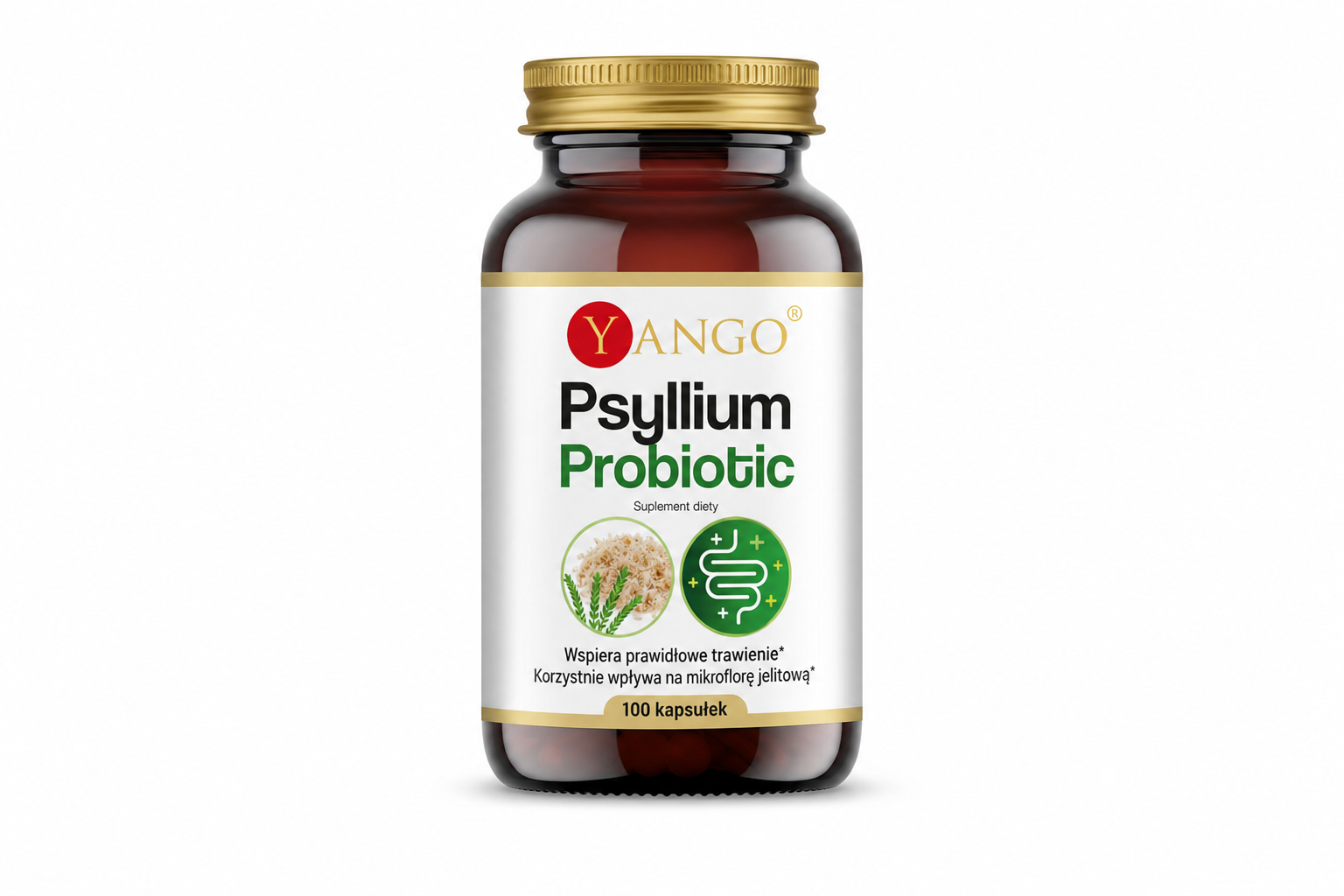 Psyllium Probiotic cps.100