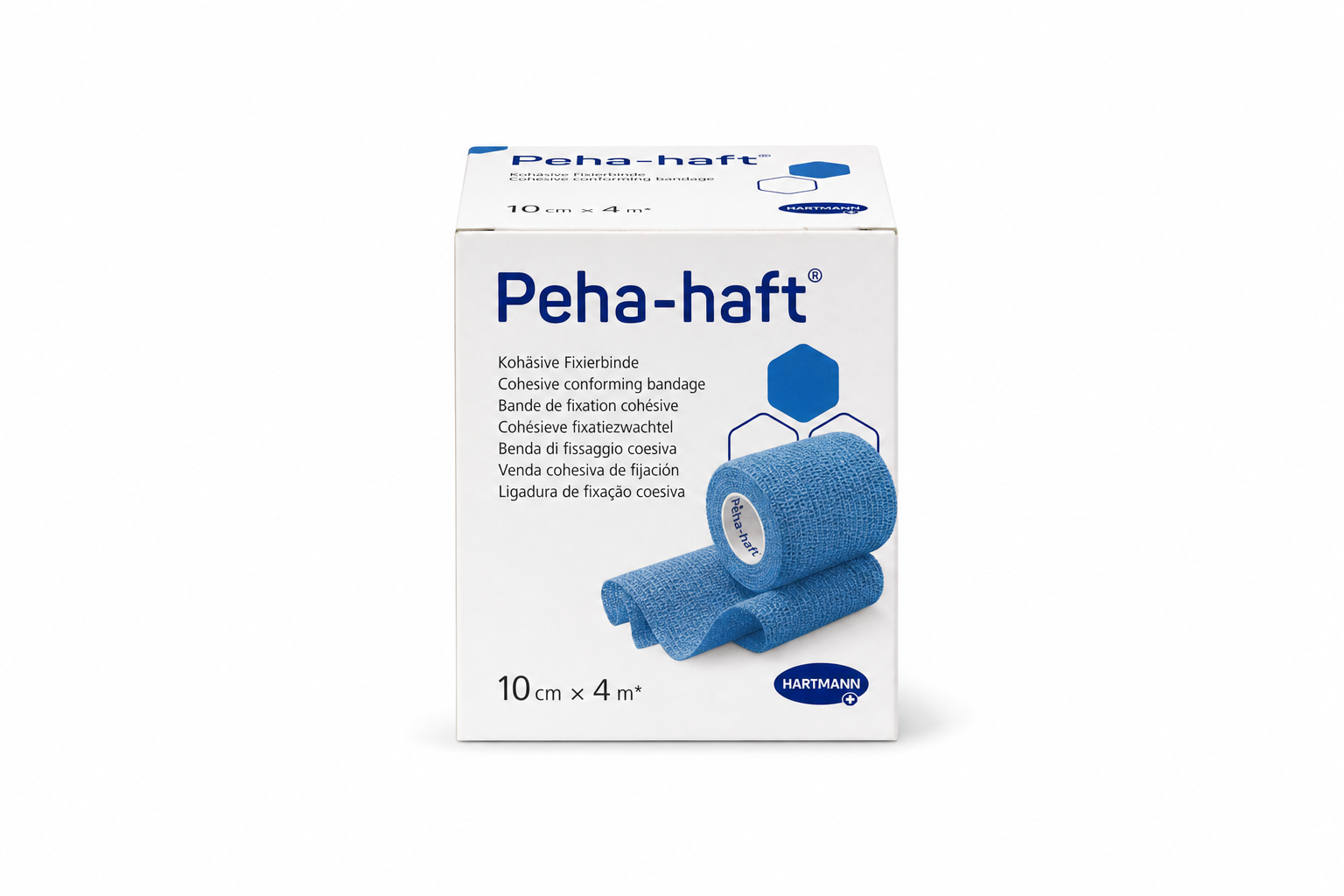 Obin.kohezivní Peha-Haft Fixační modrá 10 x 4cm
