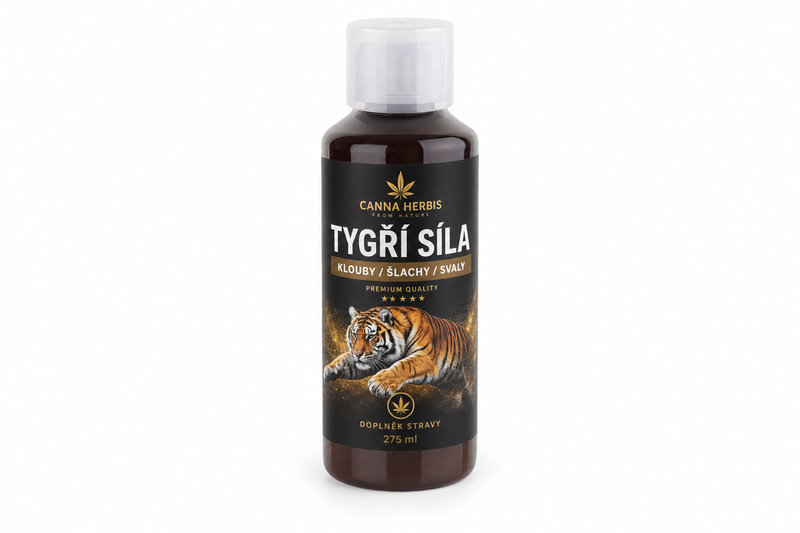Canna Herbis Tygří síla klouby/šlachy/svaly 275 ml