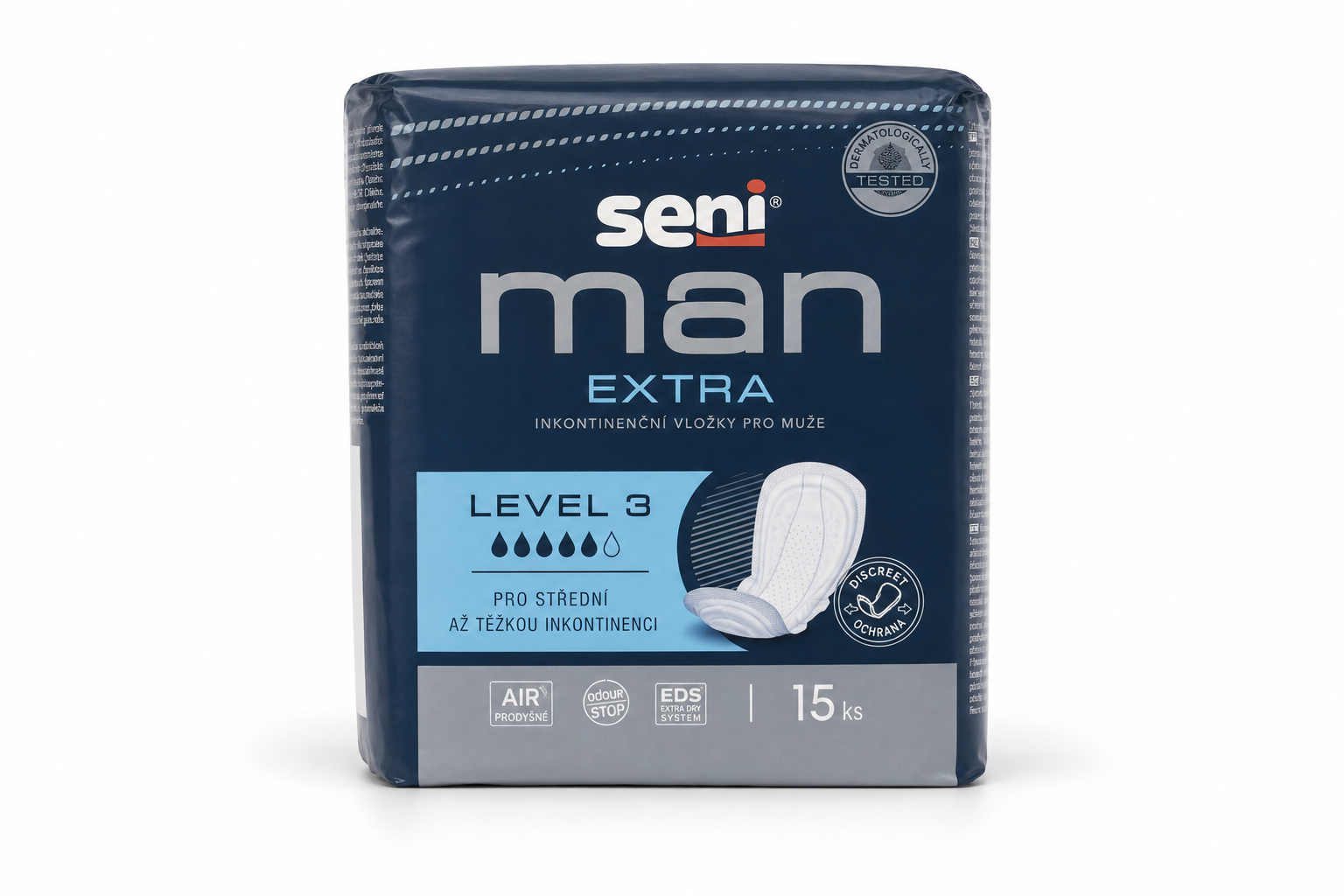Seni Man Extra Level 3 inkontinenční vložky 15ks