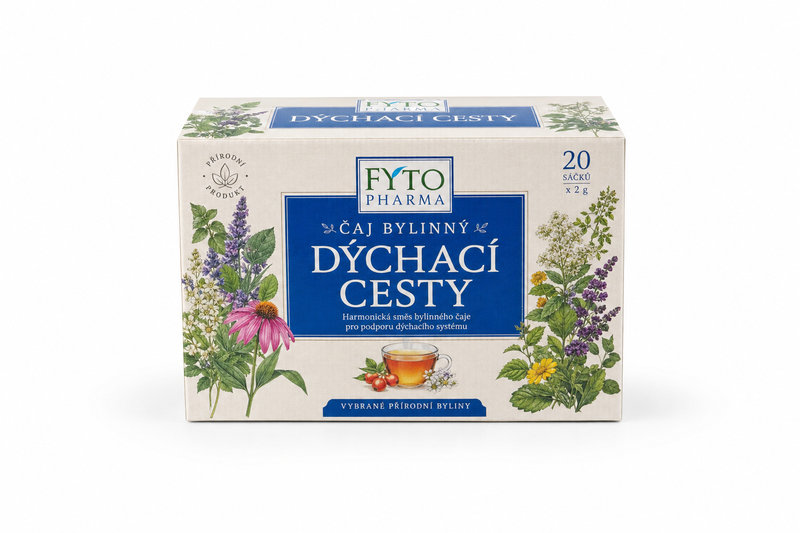 Čaj bylinný Dýchací cesty 20x2g