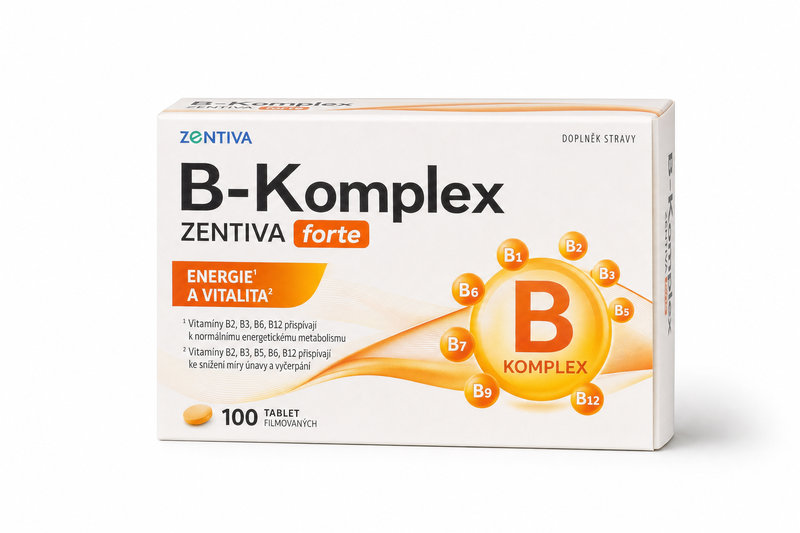 B-Komplex Zentiva forte tbl.flm.100