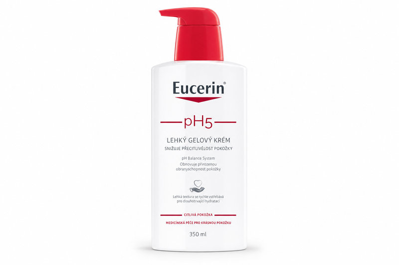 EUCERIN pH5 lehký gelový krém 350ml