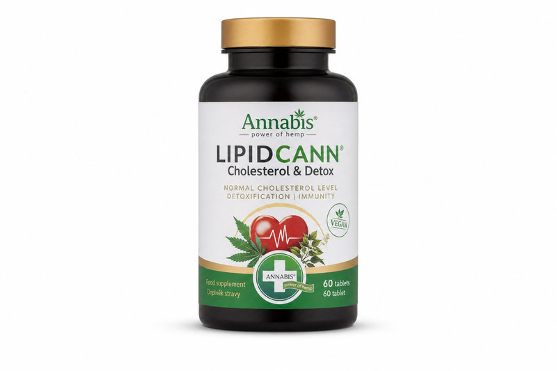 Annabis LIPIDCANN Cholesterol & Detox tbl. 60