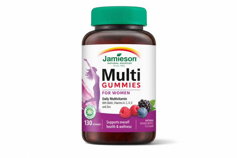 JAMIESON Multi Gummies želat.past.pro ženy 130ks