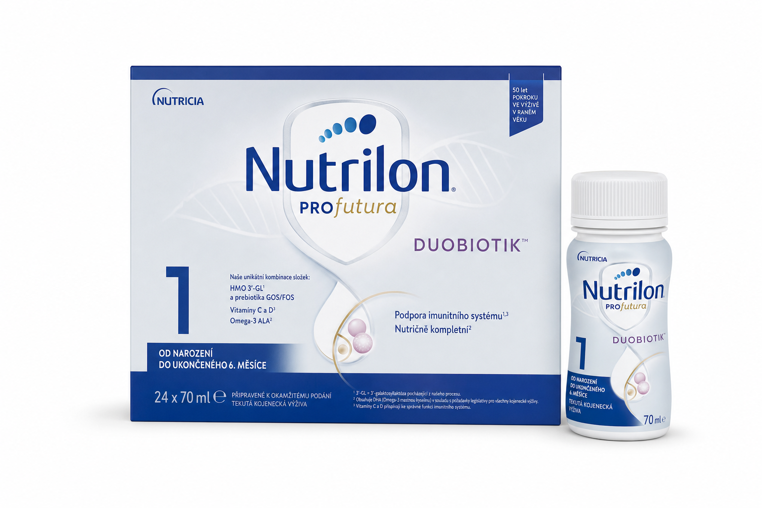 Nutrilon 1 Profutura DUOBIOTIK RTF 24x70ml