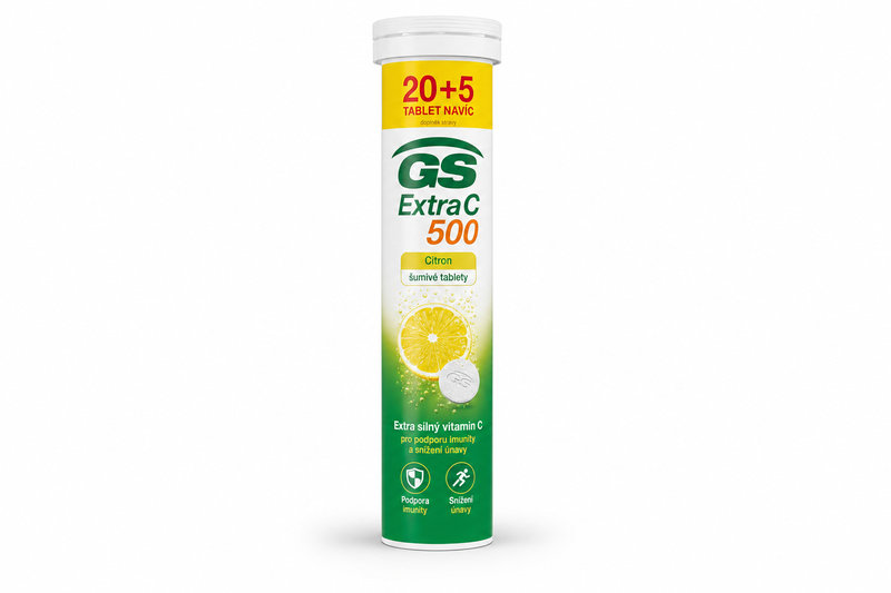 GS Extra C 500 citron eff.tbl.20+5
