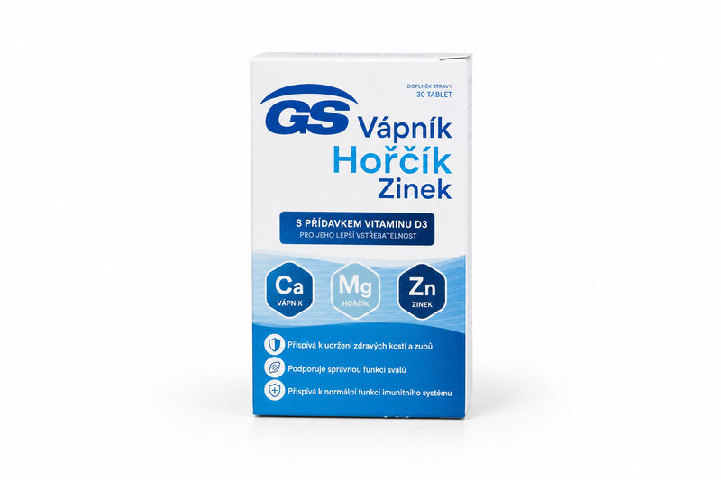 GS Vápník Hořčík Zinek tbl. 30