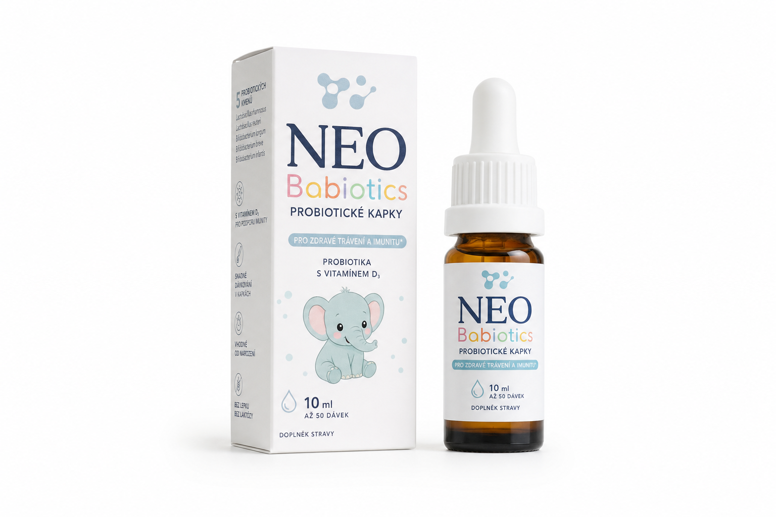 NEOBabiotics probiotické kapky 10ml