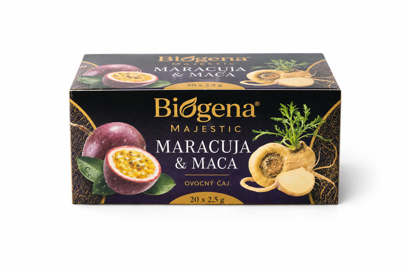 Čaj Biogena Majestic Maracuja & Maca 20 x 2,5g