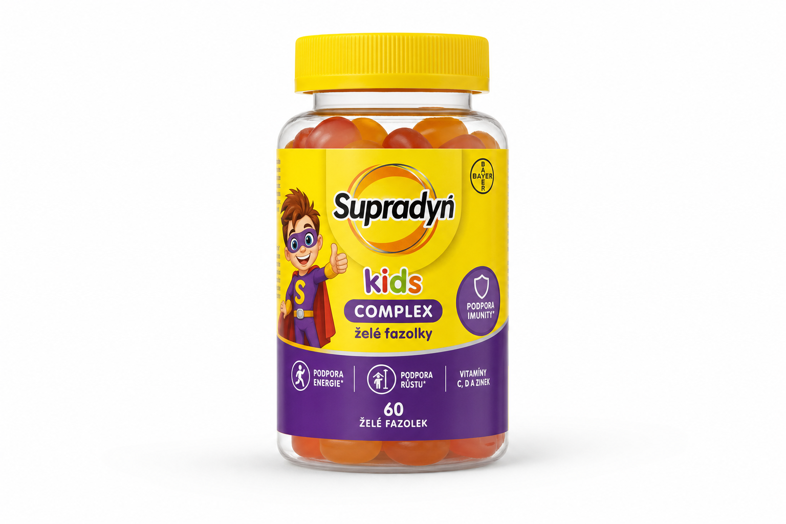 Supradyn Kids Complex želé fazolky 60 ks