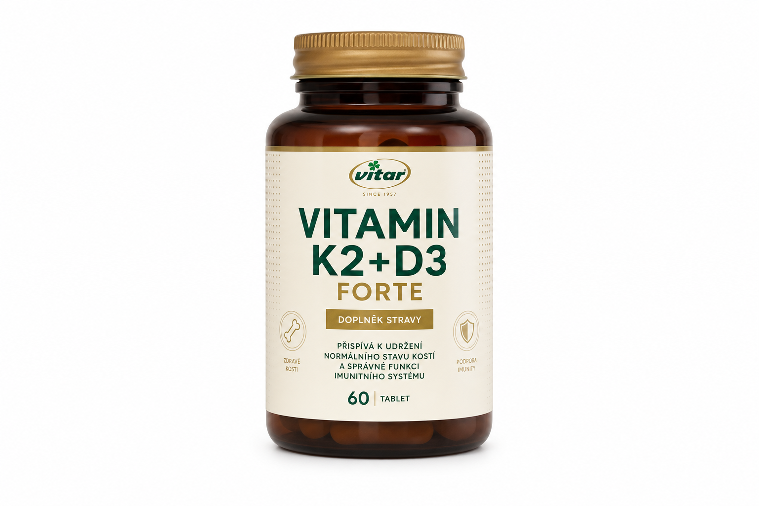 Vitar Vitamin K2+D3 Forte tbl.60