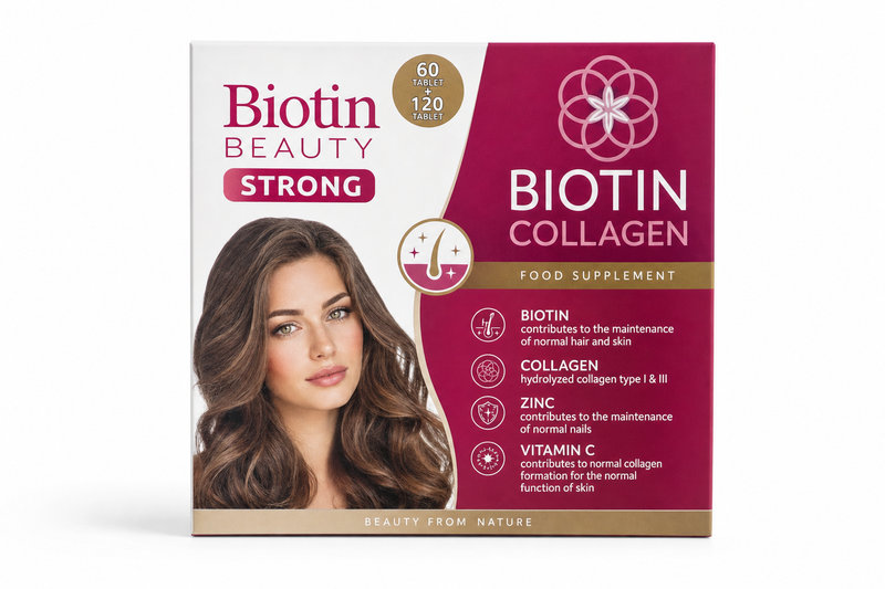 Biotin Beauty Strong&Biotin Collagen tbl.60+120
