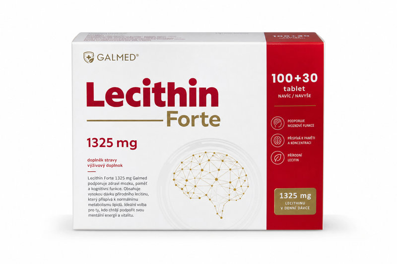 Lecithin Forte 1325mg Galmed tob 100+30