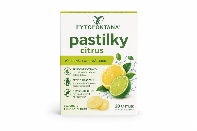 Fytofontana pastilky citrus 20ks