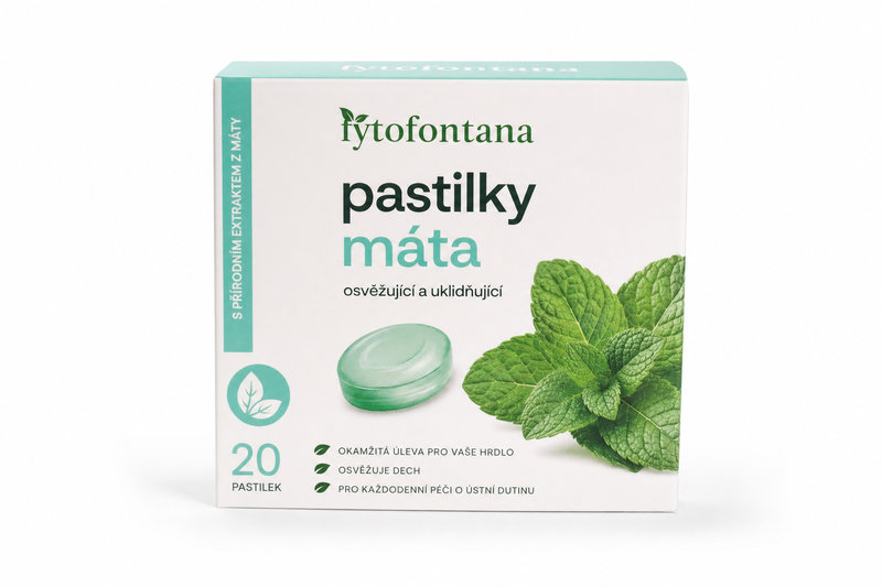 Fytofontana pastilky máta 20ks