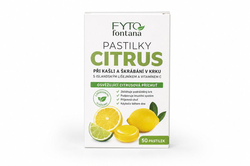 Fytofontana pastilky citrus 50ks