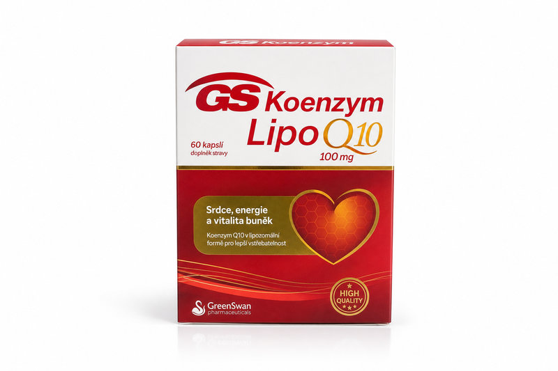 GS Koenzym Lipo Q10 100mg cps.60