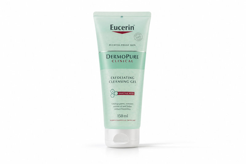 EUCERIN DermoPure Clinical exfoliační čisticí gel 150ml