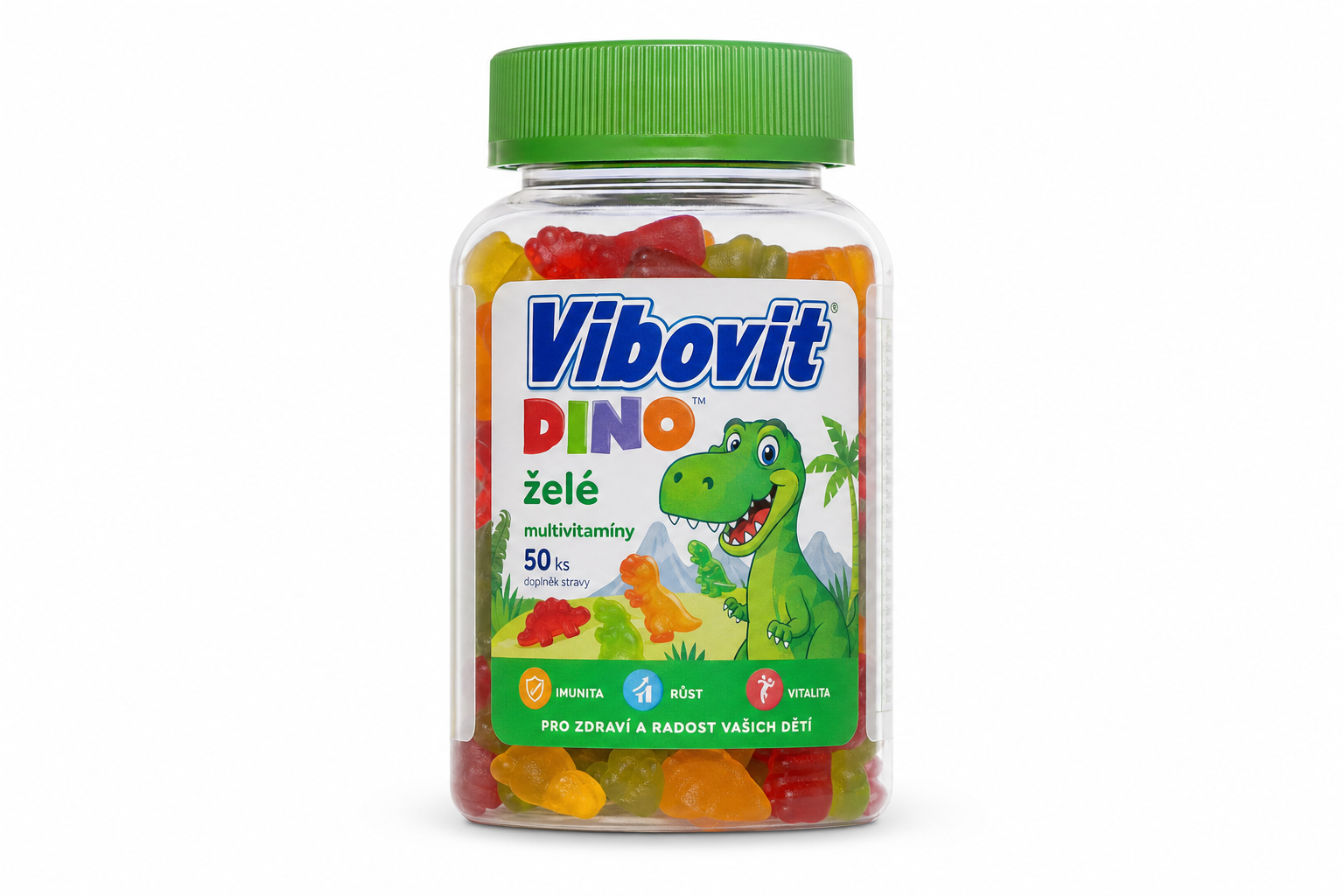 Vibovit Dino želé multivitamíny 50ks new