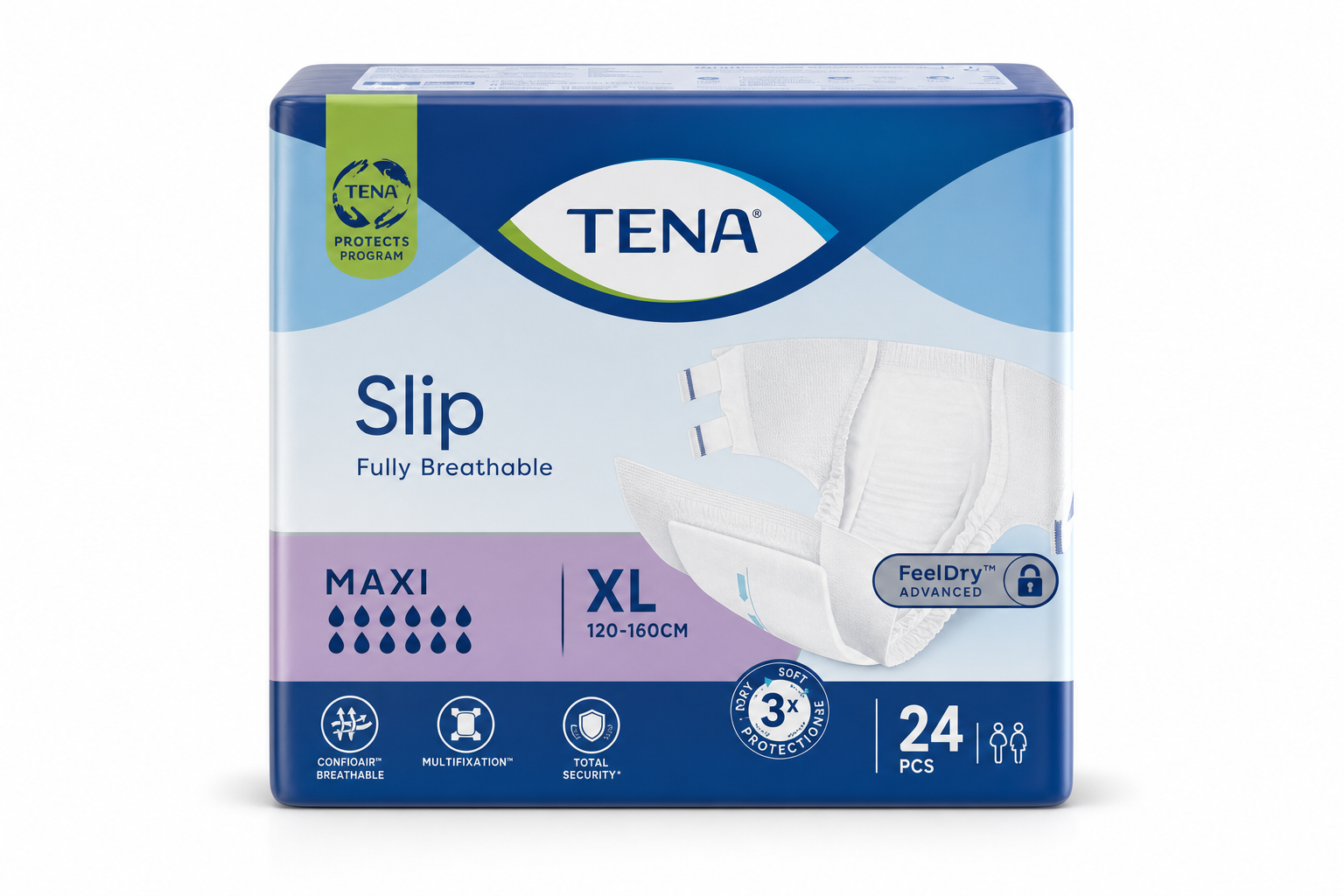 Tena plen.kalh. Slip Maxi XL 24ks