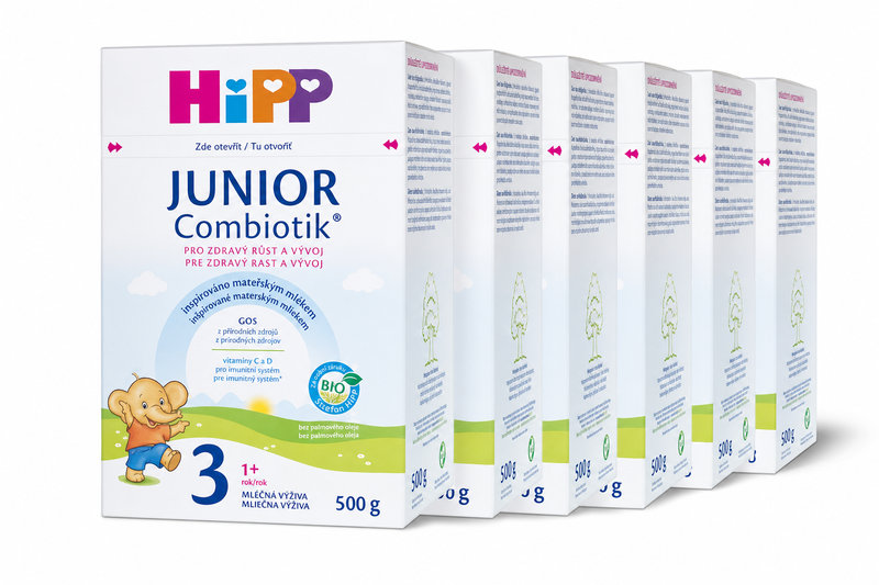 HI MLÉKO HiPP 3 JUNIOR Combiotik ml. výživa 5x500g