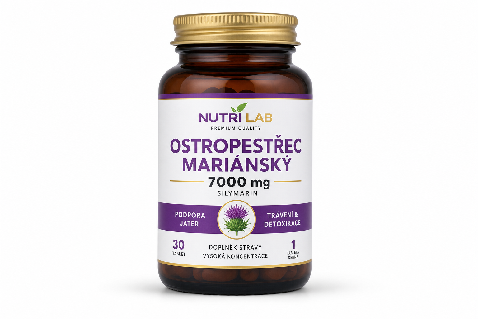 Ostropestřec mariánský 7000mg tbl.30
