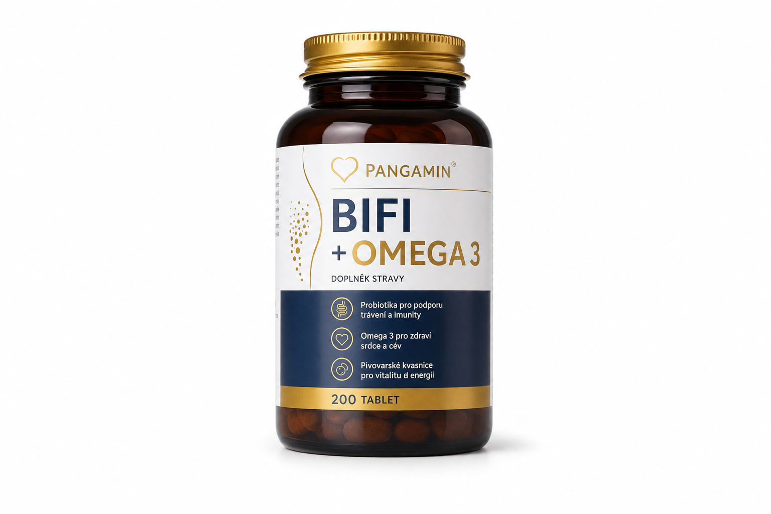Pangamin bifi a omega 3 tbl.200