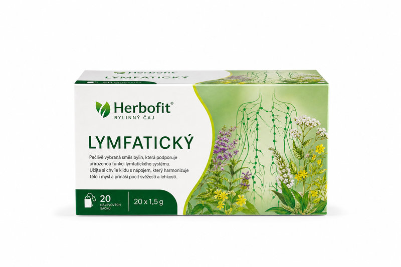 Herbofit bylinný čaj lymfatický 20x1,5g
