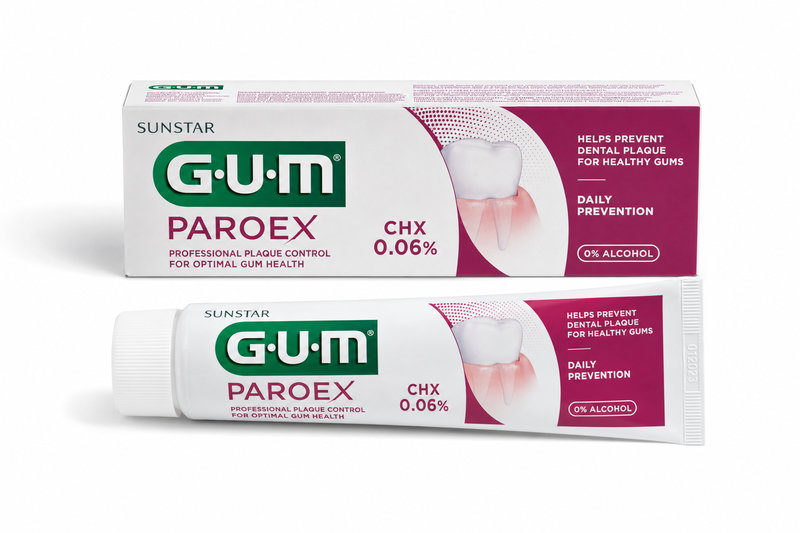 GUM zubní pasta Paroex (CHX 0.06%) 75ml