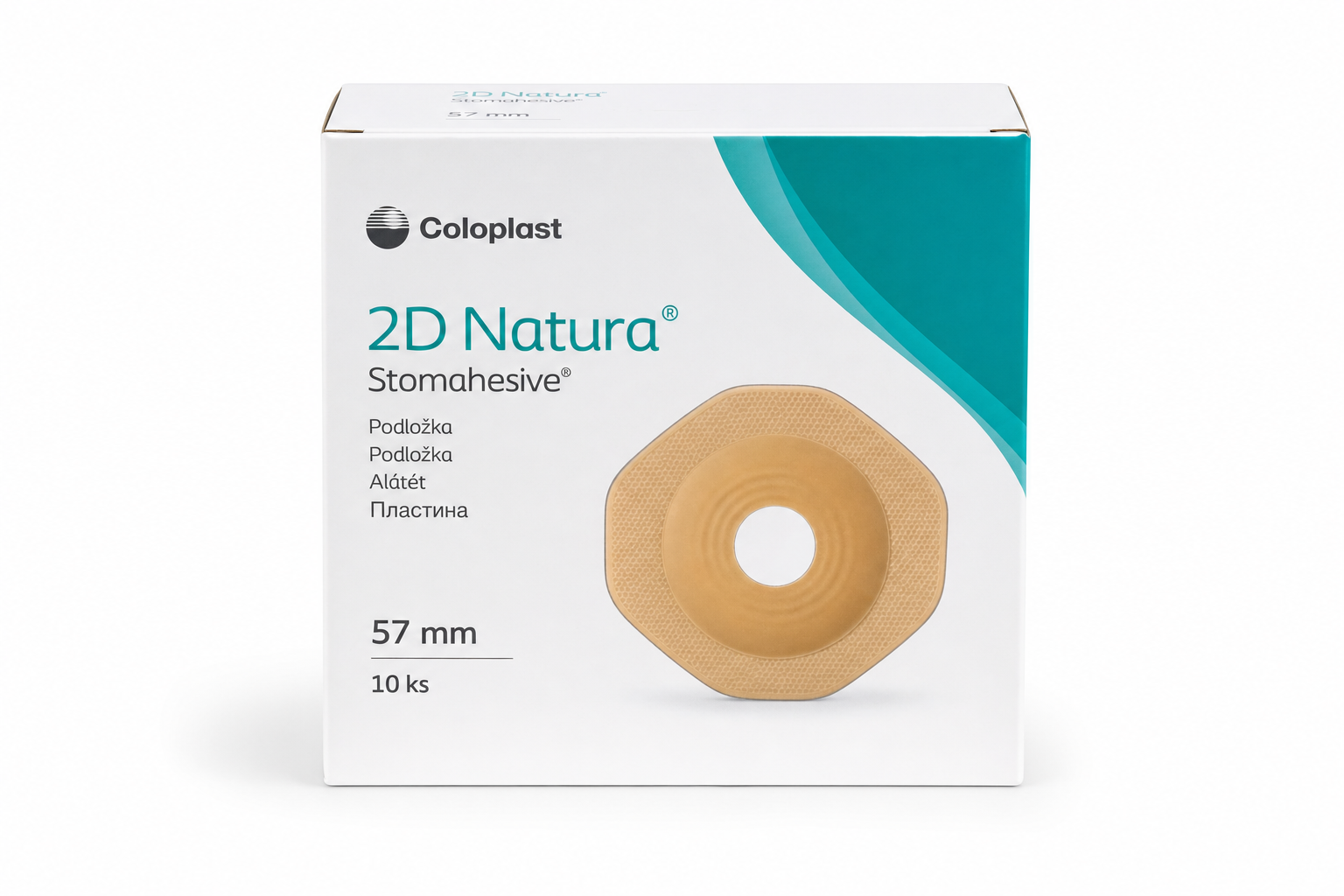 Podložka 2d Natura Stomahesive 57mm 10ks