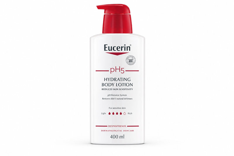 EUCERIN ph5 hydratační tělové mléko 400ml