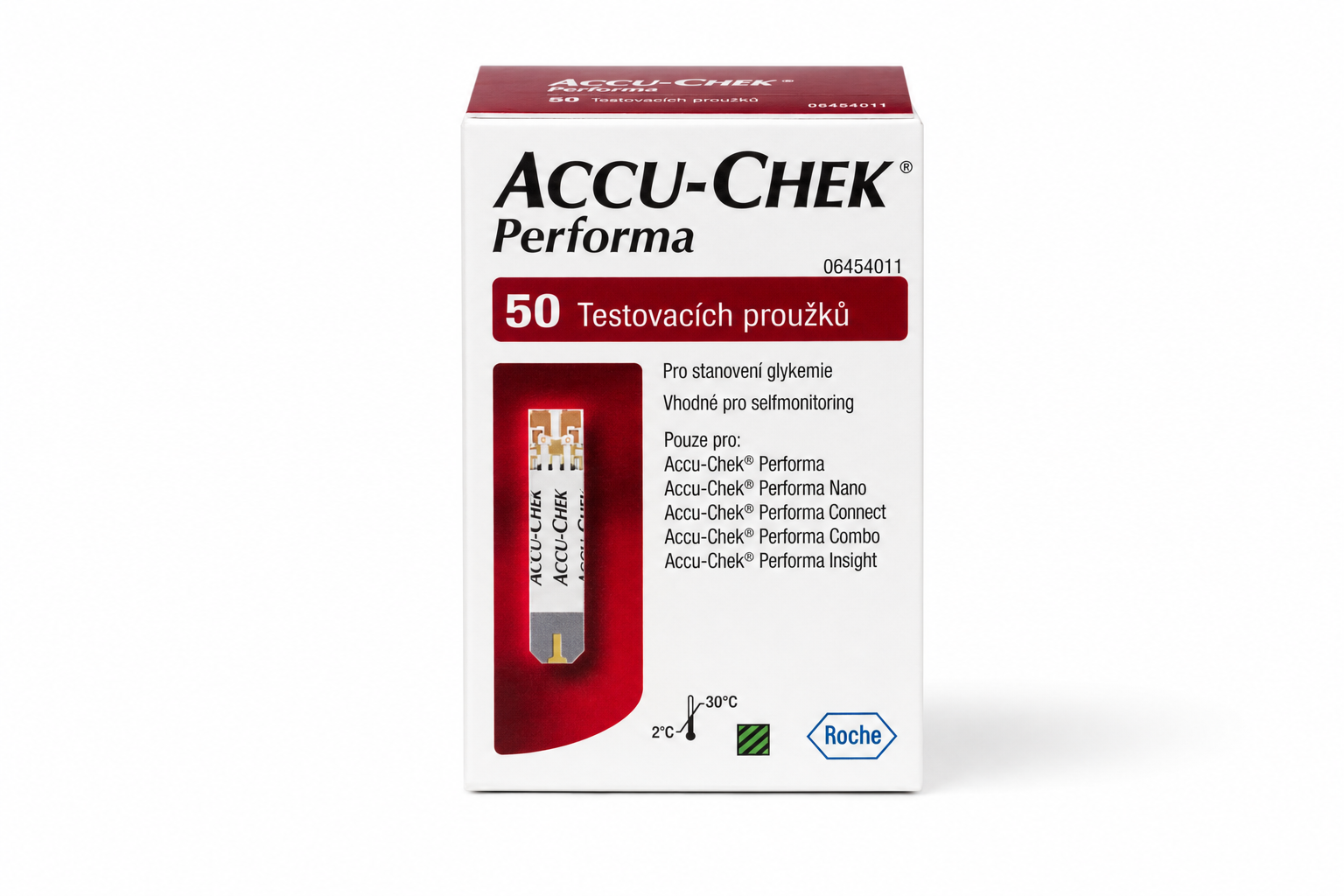 Proužky test.Accu-Chek Performa 50ks