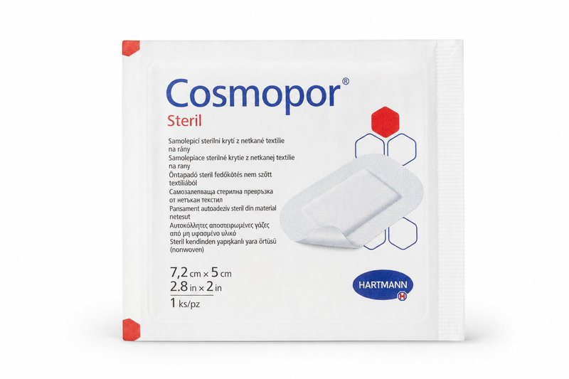 Cosmopor Steril 7,2x5cm 1ks