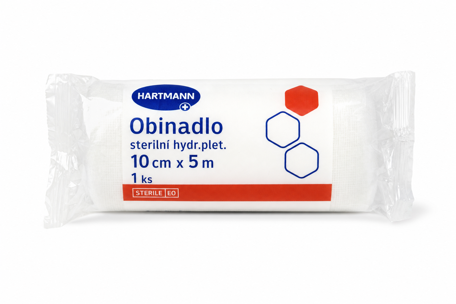 Obinadlo sterilní hydr.plet.10cmx5m 1ks Hart.