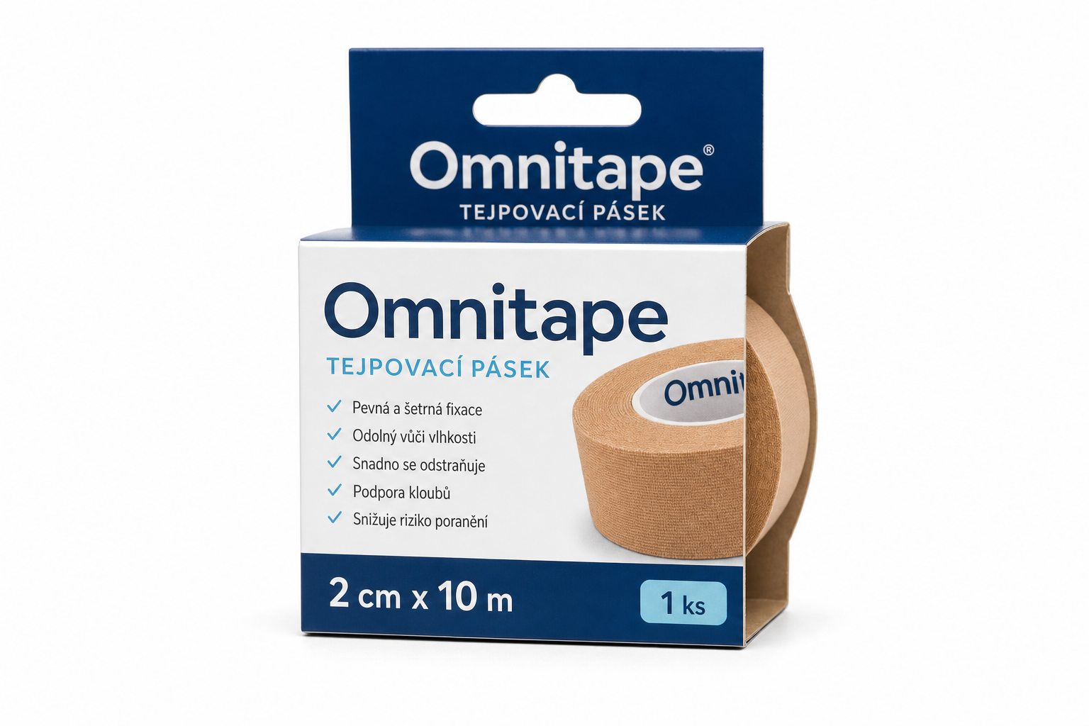 Pásek tejpovací Omnitape 2 cm x 10 m