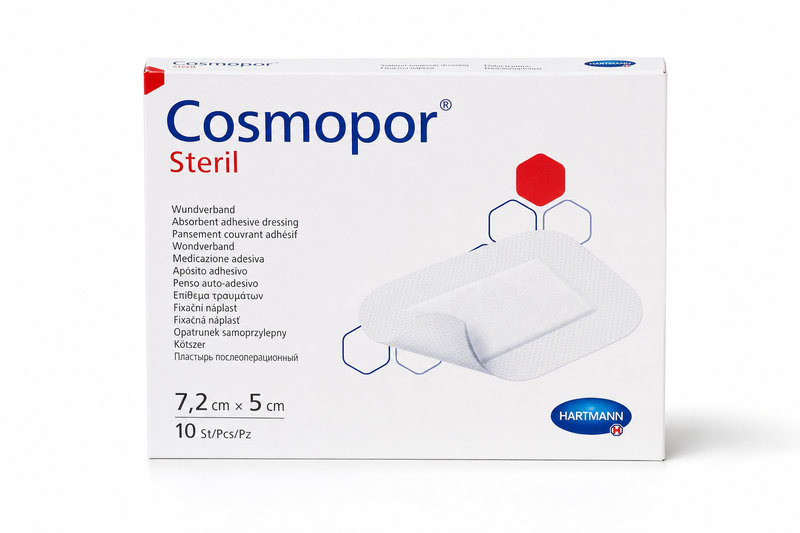 Cosmopor Steril 7,2x5cm 10ks