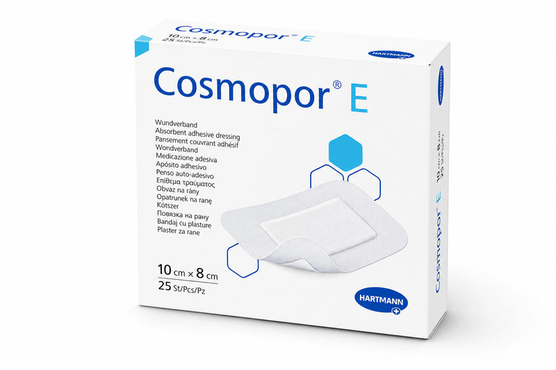 Cosmopor E 10x8cm 25ks fix.s pol.