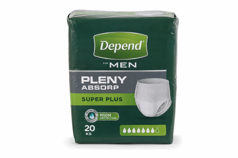 Depend pleny absorp.Super Plus 20 ks