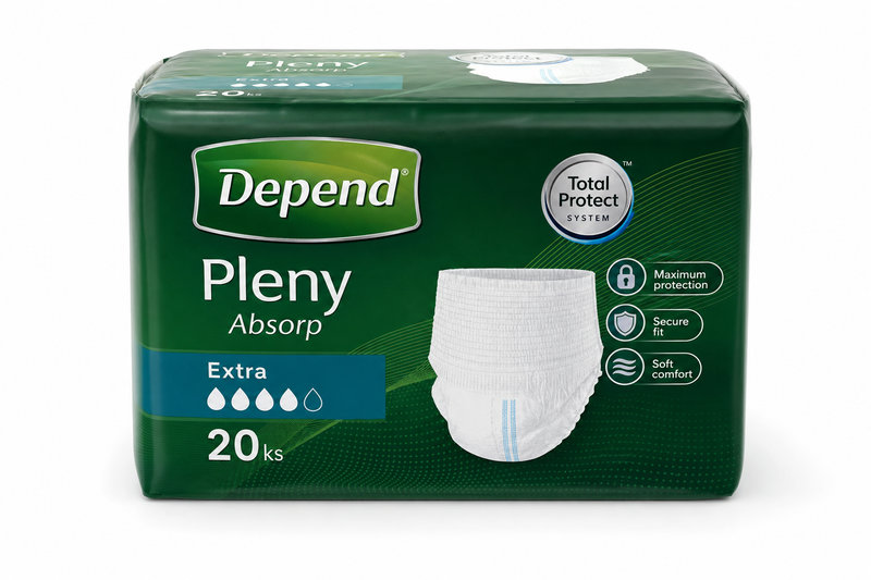 Depend pleny absorp. Extra 20 ks