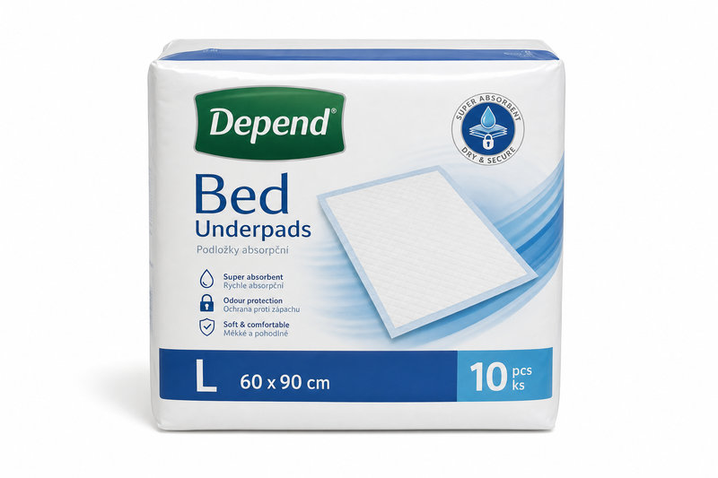 Depend podložky absorp. Large 60x90cm 10 ks