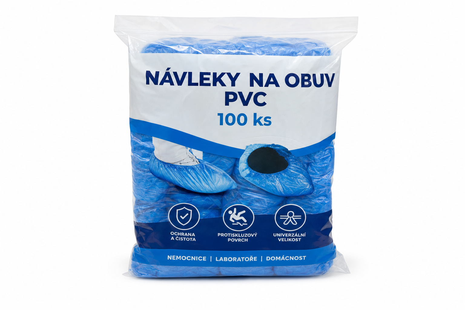 Návleky na obuv PVC 100ks