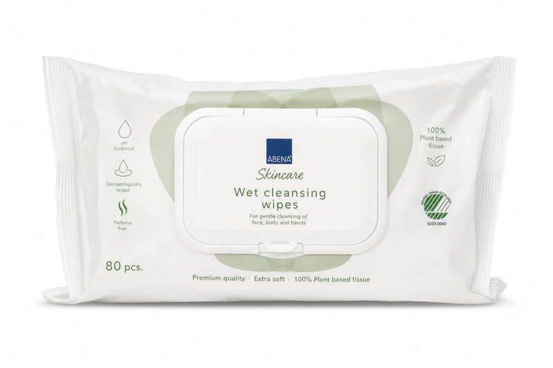 ABENA Skincare vlhké čisticí ubrousky 80ks