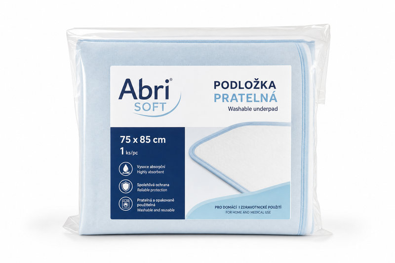 Abri Soft podložka pratelná 75x85cm 1ks